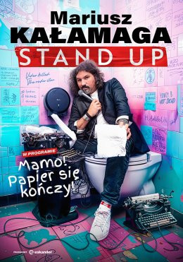 Kwidzyn Wydarzenie Stand-up Mariusz Kałamaga - Mamo! Papier się kończy!
