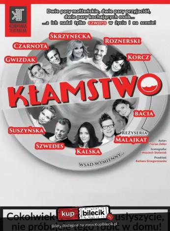 Starogard Gdański Wydarzenie Spektakl KŁAMSTWO- komedia małżeńska w gwiazdorskiej obsadzie!!!